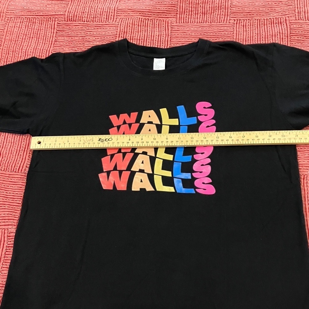 Louis Tomlinson Walls Black t-shirt with graphics - Picture 3 of 8